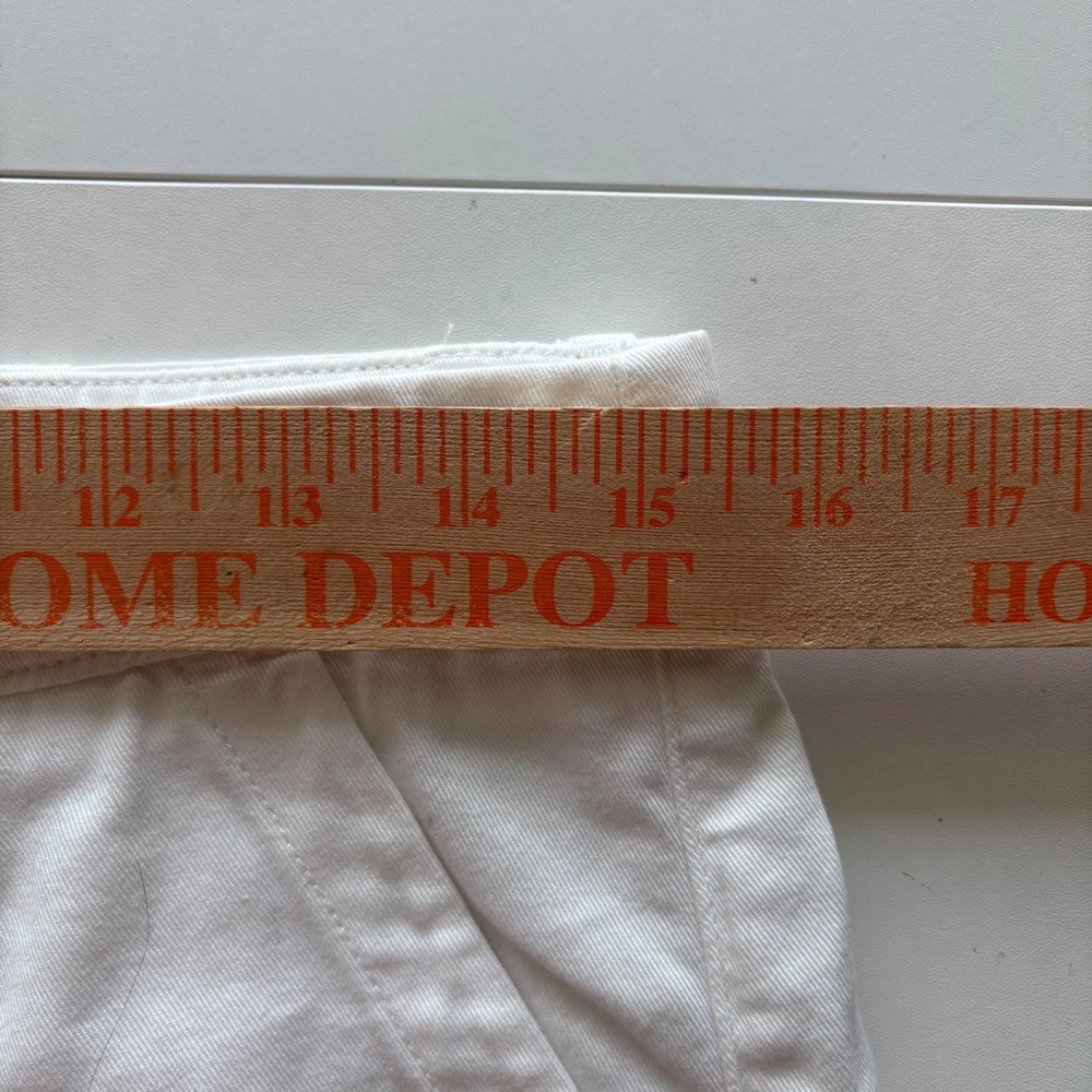 Xirena Chino Pants Womens Size Small White Cotton Utility Patch Pocket Made USA - Picture 8 of 10